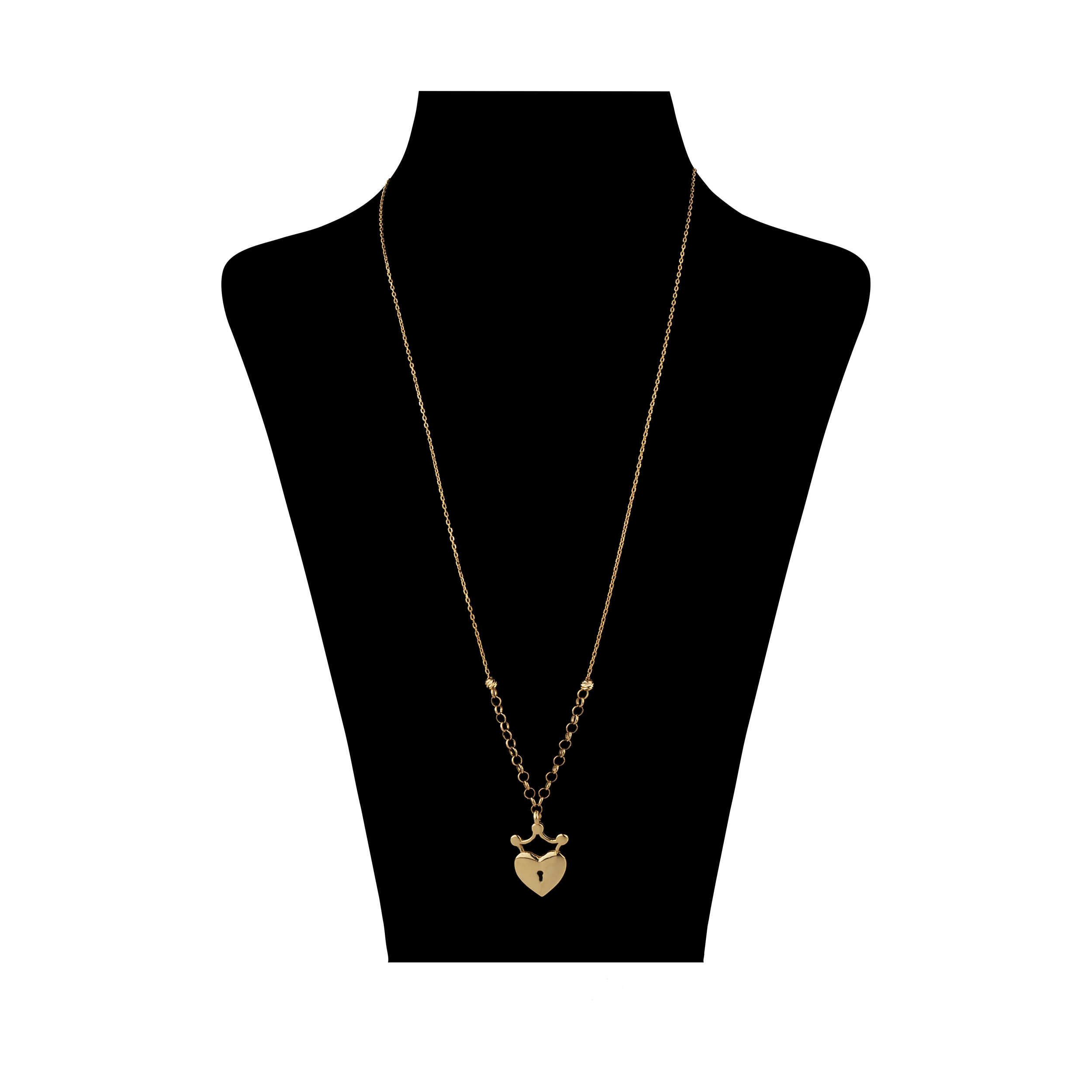 گردنبند طلا 18 عیار زنانه مایا ماهک مدل MM1314 -  - 1