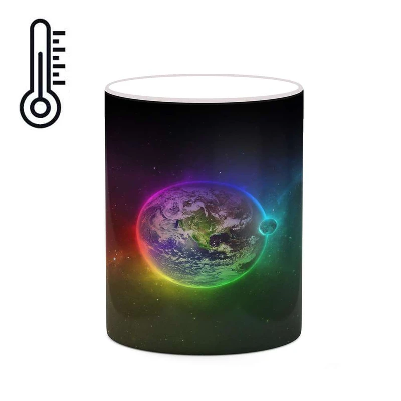 ماگ حرارتی کاکتی مدل فضا و کهکشان کد mgh20214