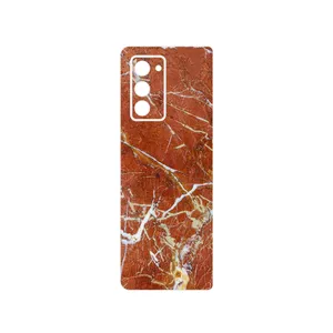 MAHOOT Red Marble Cover Sticker for Samsung Galaxy Z FOLD 2