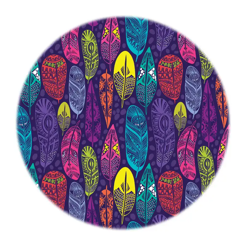 کاغذ کادو طرح پر کد 105 بسته 5 عددی