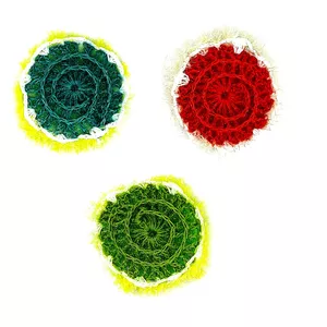 اسکاچ مدل گلهای رنگارنگ بسته 3 عددی