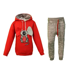 ست هودی و شلوار دخترانه مدل موش برجسته 14