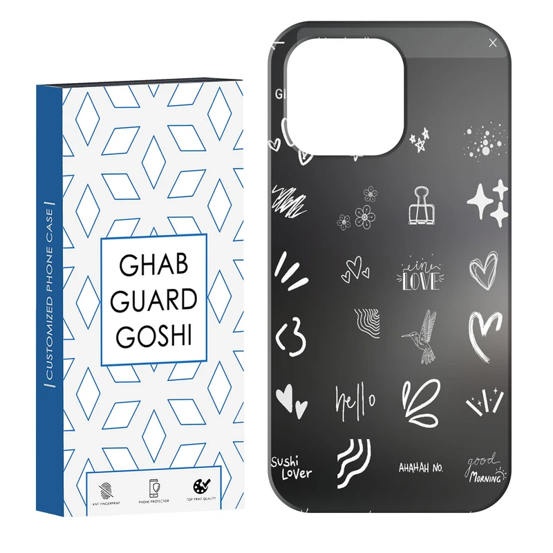 کاور قاب گارد گوشی طرح فانتزی کد Dimo-211 مناسب برای گوشی موبایل اپل IPHONE 14 PRO   