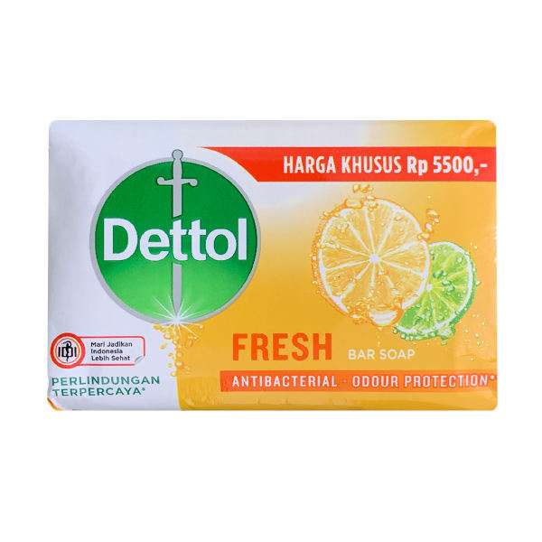 صابون شستشو دتول مدل Fresh وزن 60 گرم