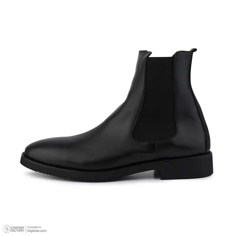 نیم بوت مردانه چرم مشهد مدل j6201-001