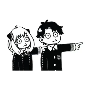 برچسب لپ تاپ پویا مارکت طرح انیمه کد 3265