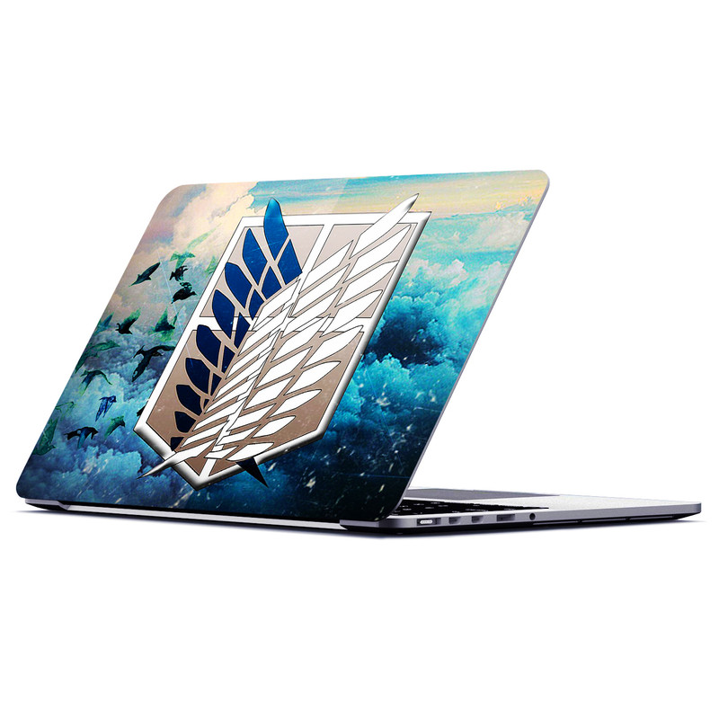استیکر لپ تاپ ماسا دیزاین طرح attack on titan مدل MASAV0079 مناسب برای لپ تاپ 15.6 اینچ