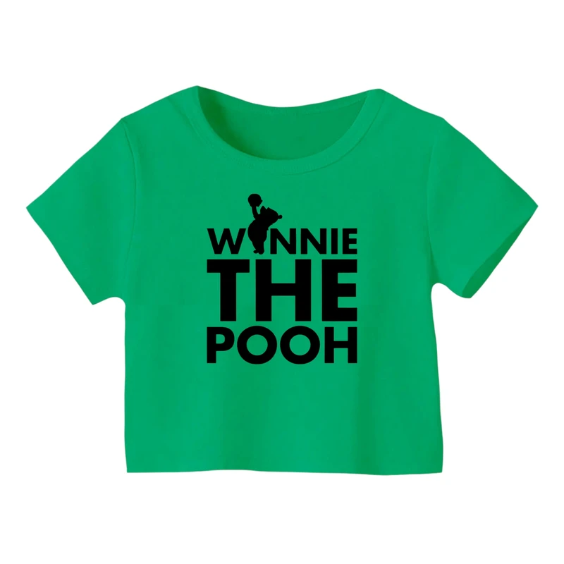 کراپ‌ تی‌شرت آستین کوتاه زنانه مدل پو کد ۲۹