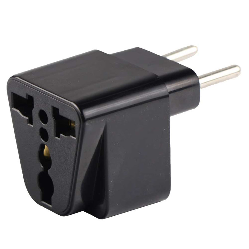 تبدیل دوشاخه 3 به 2 مدل 3TO1 بسته 3 عددی