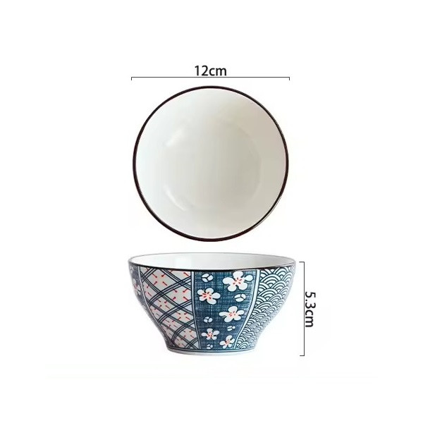 کاسه مدل ژاپنی استایل بسته 4 عددی