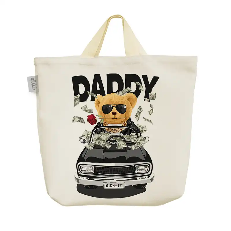 ساک خرید خندالو مدل تدی کد 2437