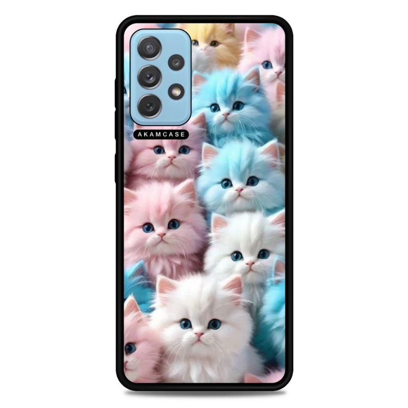 کاور آکام مدل AMC-WSGA72-CATS-29 مناسب برای گوشی موبایل سامسونگ Galaxy A72