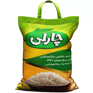 برنج پاکستانی 386 سفید  چارلی - 10 کیلوگرم