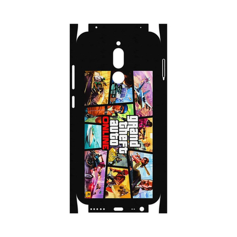 برچسب پوششی ماهوت مدل GTA Online Game Series-FullSkin مناسب برای گوشی موبایل شیائومی Redmi 8