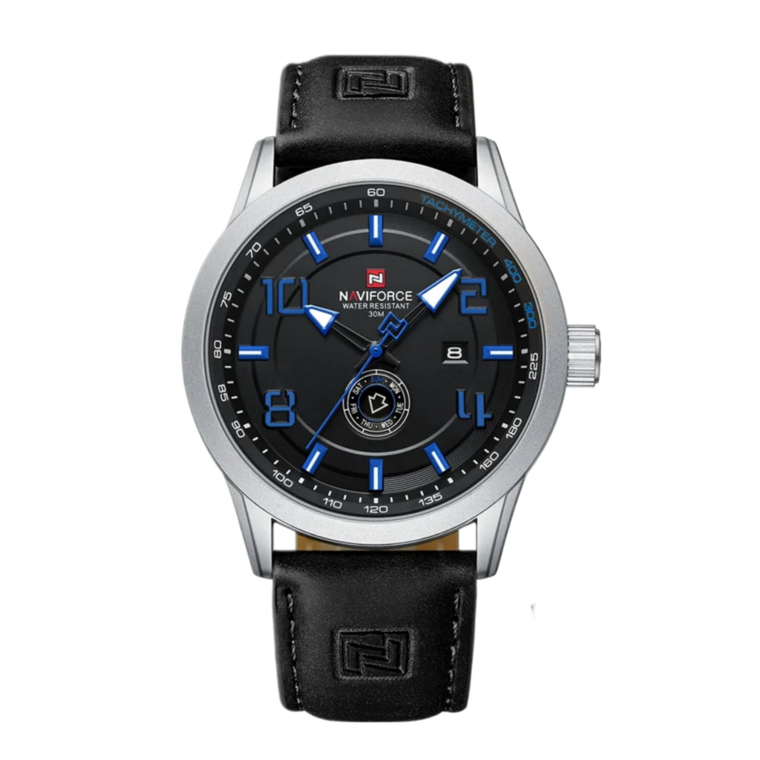 ساعت مچی عقربه‌ای مردانه نیوی فورس مدل اسپرت دو تقویم