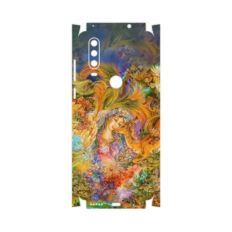 برچسب پوششی ماهوت مدل Persian miniature 3-FullSkin مناسب برای گوشی موبایل موتورولا One Action