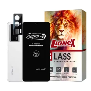   Lionex SUPLNFULI Screen Protector With Camera Lens Protector For Xiaomi Poco F5 Pro / Redmi K60 / Redmi K60E / Redmi K60 Pro