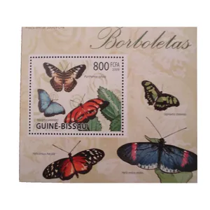 تمبر یادگاری مدل پروانه کد bc-1140 