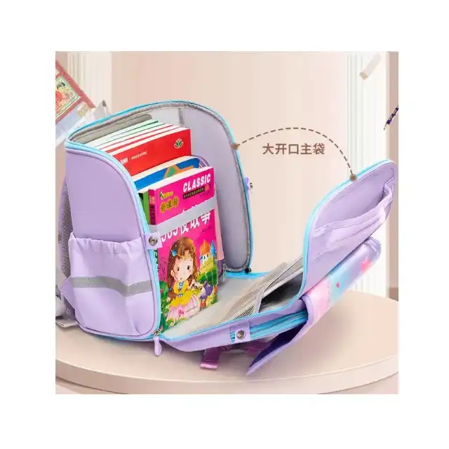 کوله پشتی مدل صندوقی طرح یونیکورن کد 2323