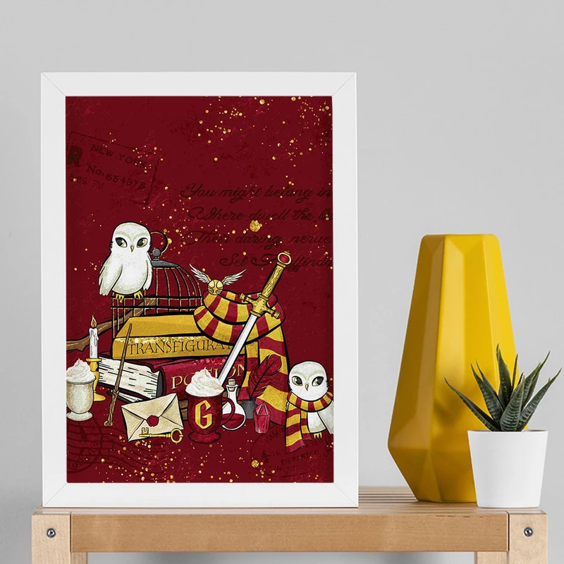 تابلو صبا طرح مدل Harry Potter کد LA-G10612-2w