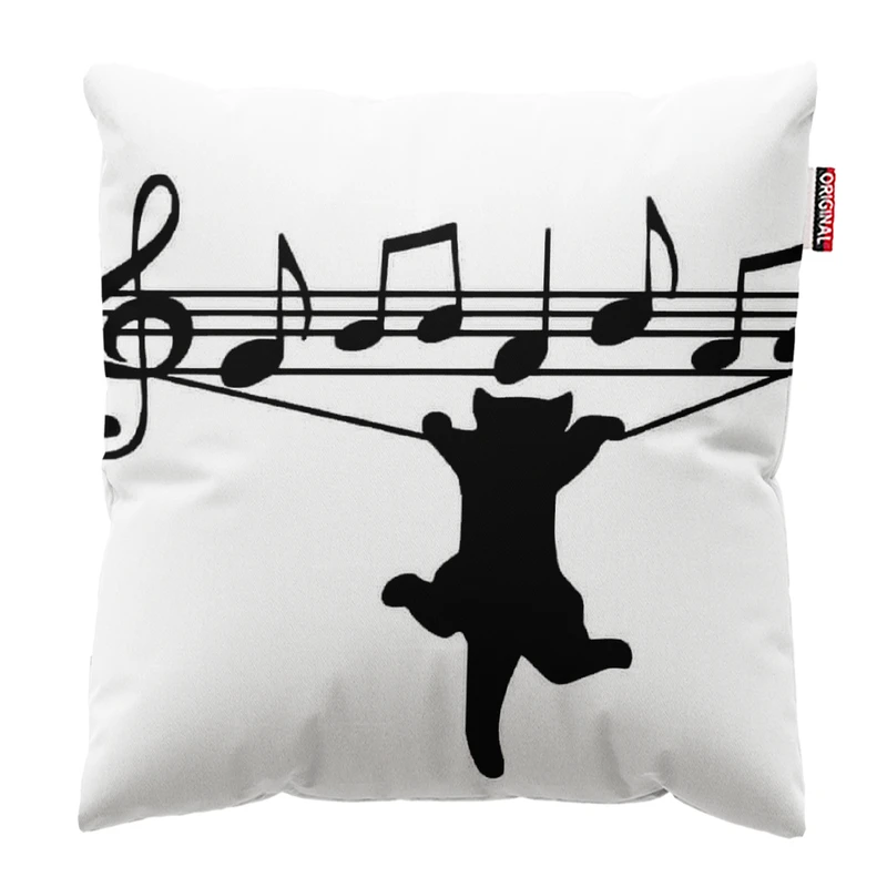 کوسن پاد آفرین مدل نت موسیقی کد11 سایز30*30 سانتی متر