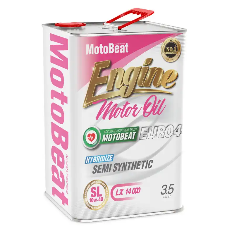 روغن موتور موتوبیت مدل EURO4 SL 10W40 حجم 3.5 لیتر