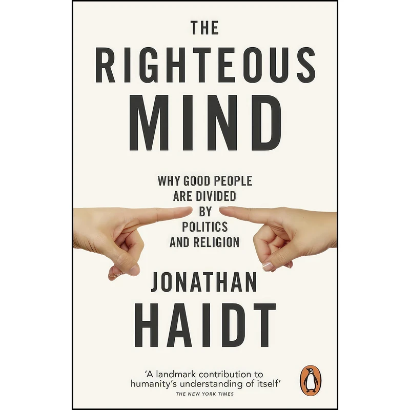 کتاب Righteous Mind اثر Jonathan Haidt انتشارات بله