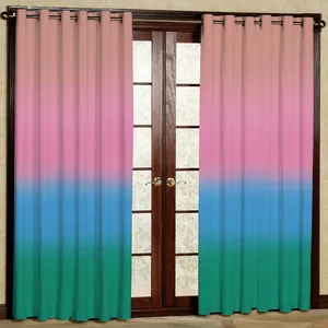 پرده مدل هازان پانچی کد 4681 سایز 140x200 سانتی متر