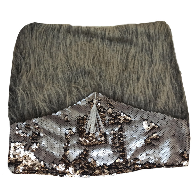 کاور کوسن مدل خز پولک کد 8532