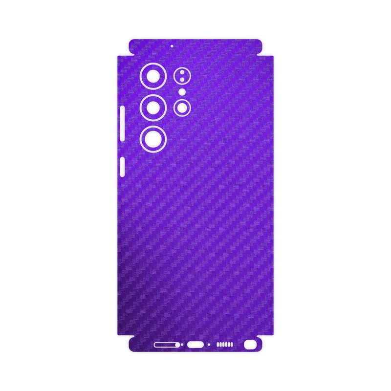 برچسب پوششی ماهوت مدل Purple-Fiber-FullSkin مناسب برای گوشی موبایل سامسونگ Galaxy S23 Ultra