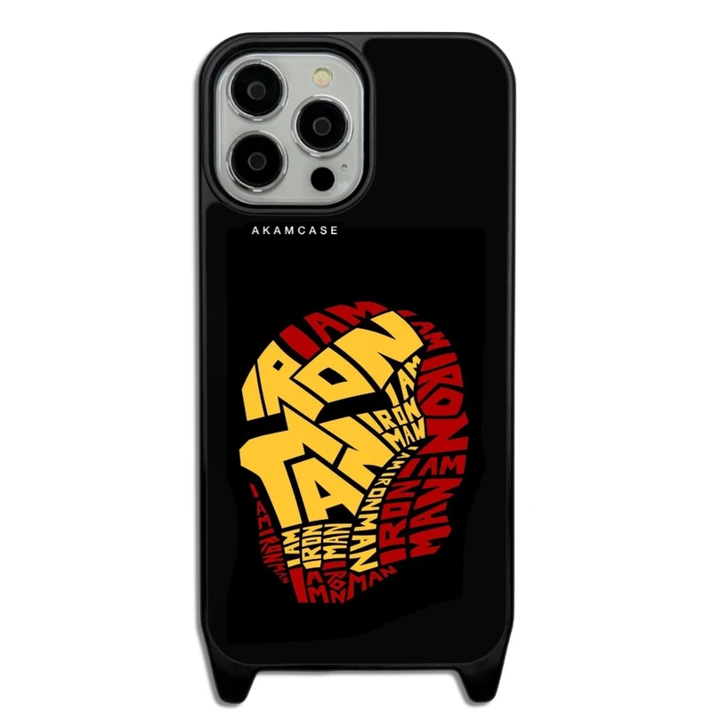 کاور آکام مدل AMCWLA13PROMAX-IRON MAN3 مناسب برای گوشی موبایل اپل iPhone 13 Pro Max
