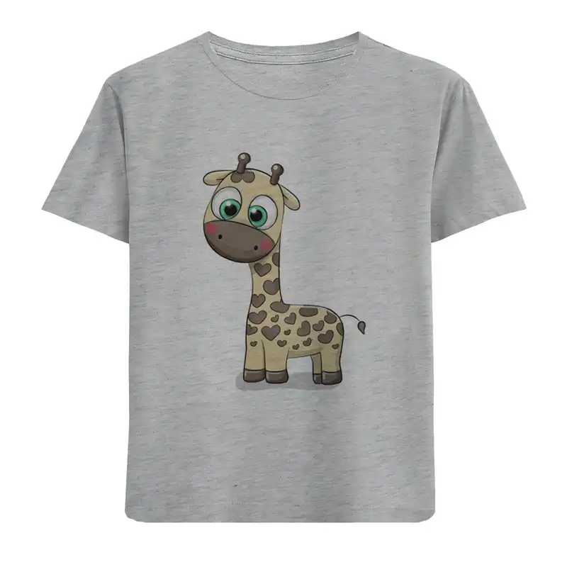 تی شرت بچگانه مدل زرافه F32