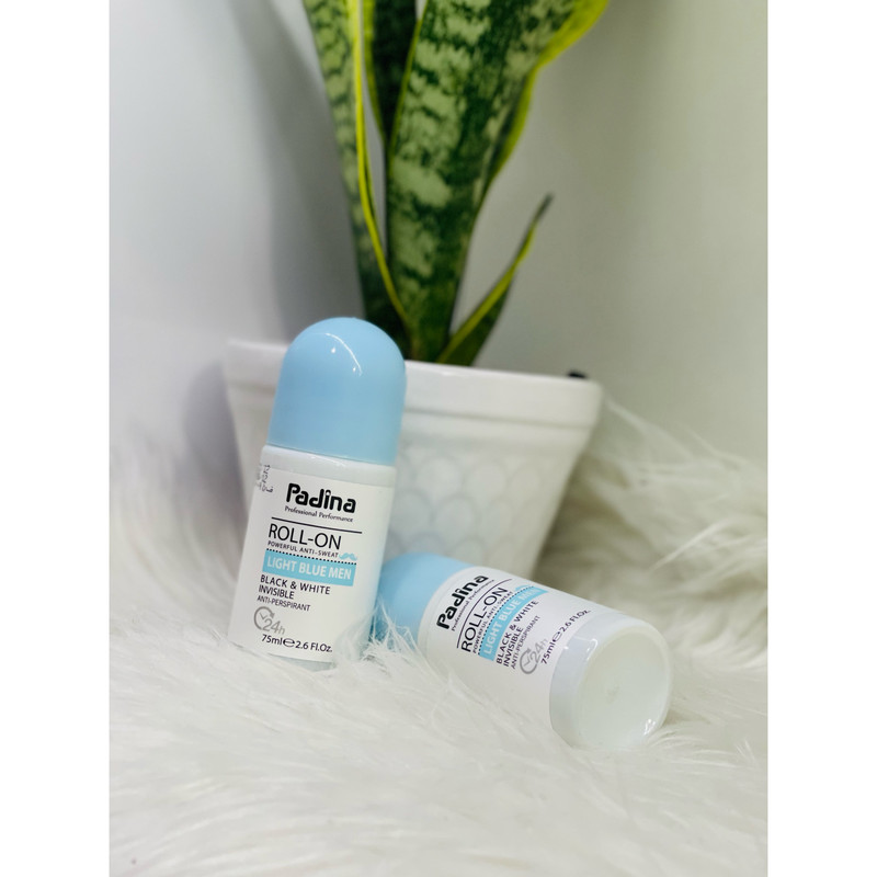 رول ضد تعریق مردانه پادینا مدل LIGHT BLUE حجم 75 میلی لیتر مجموعه 2 عددی
