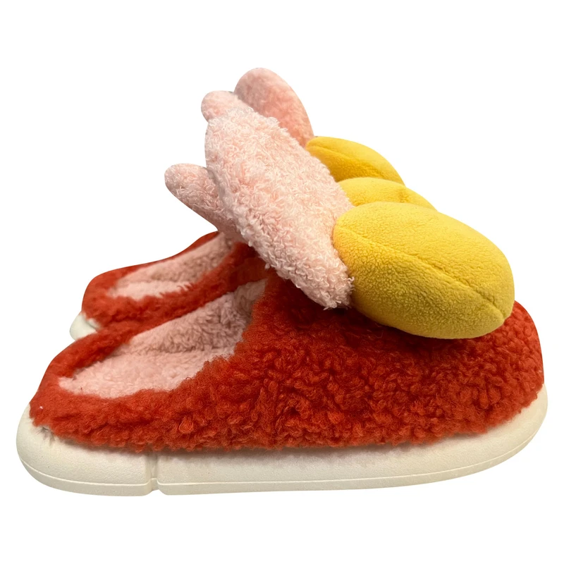 دمپایی حوله ای زنانه مدل خزدار کد 14