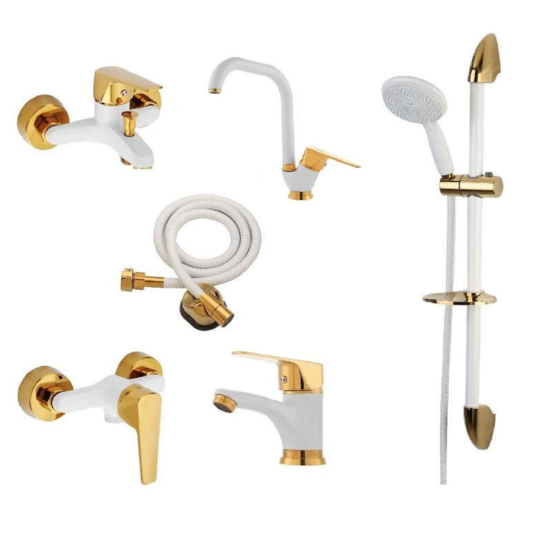 ست شیرآلات ترنم مدل دیاناST2 مجموعه 6 عددی 