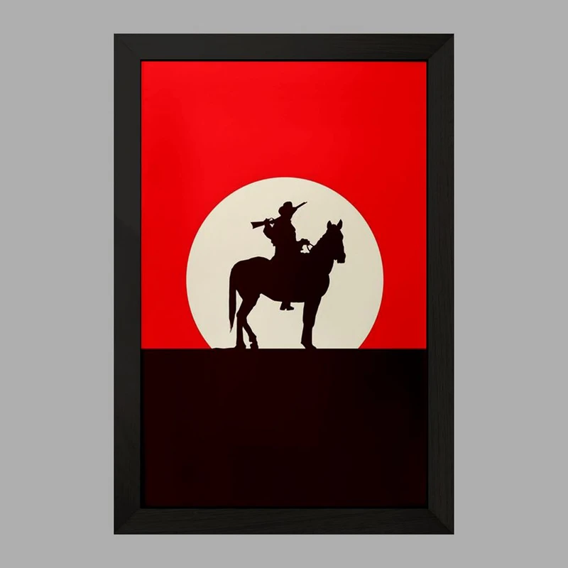تابلو خندالو مدل رد دد Red Dead کد 10296