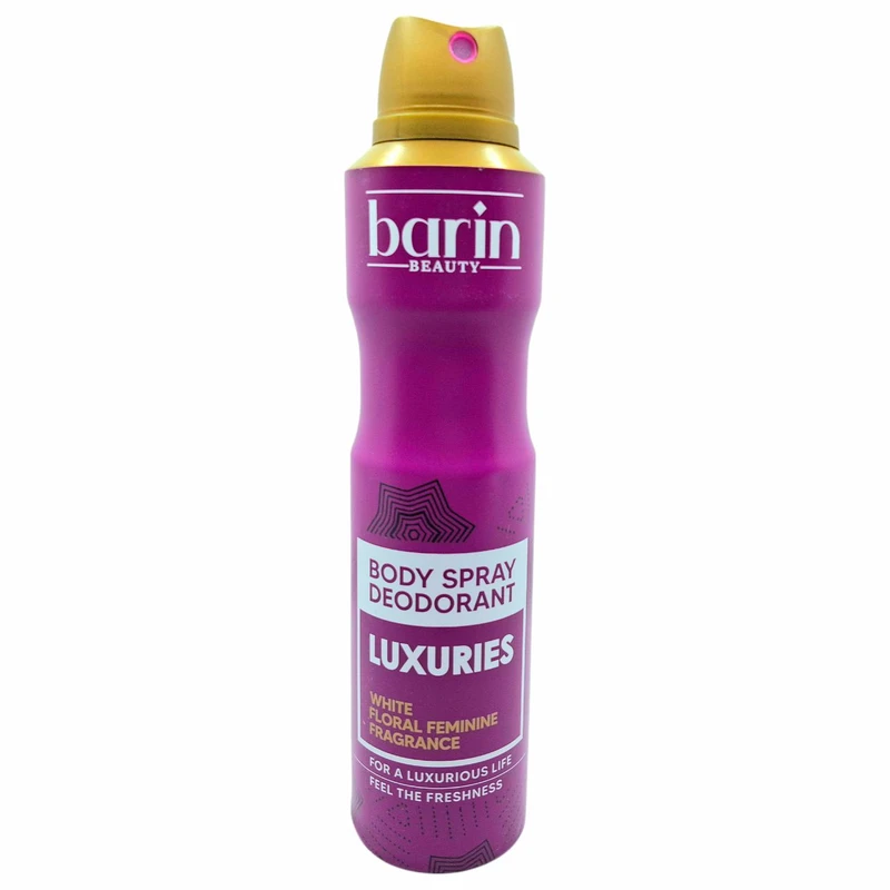 اسپری بدن زنانه بارین بیوتی مدل LUXURIES حجم 250 میلی لیتر