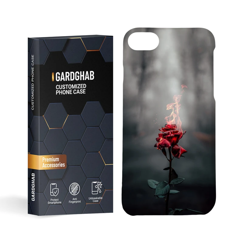 کاور گارد قاب مدل گل مناسب برای گوشی موبایل اپل iPhone 7 / 8 / SE 2020