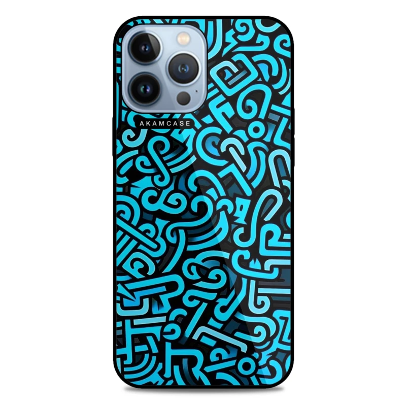 کاور آکام مدل AMC-WA13PROMAX-DOODLE9 مناسب برای گوشی موبایل اپل iPhone 13 Pro Max