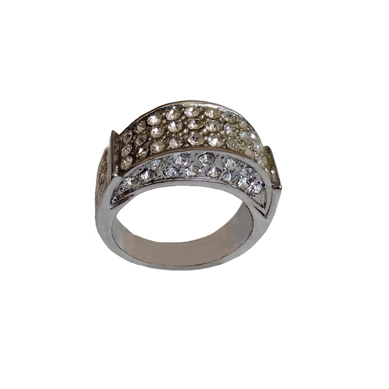 انگشتر زنانه مدل نگین دار کد RNG-11403-N