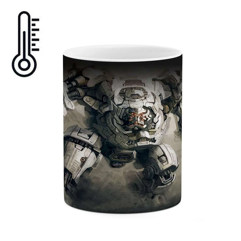 ماگ حرارتی کاکتی مدل ربات کد mgh14807