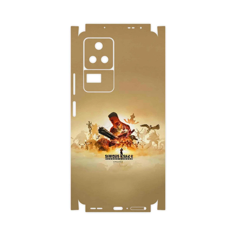 برچسب پوششی ماهوت مدل Serious Sam Game Series-FullSkin مناسب برای گوشی موبایل شیائومی Poco F4 5G