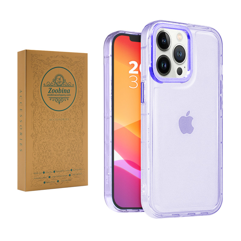 کاور زوبینا مدل Grape مناسب برای گوشی موبایل اپل iPhone 14 Pro Max