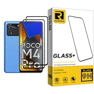 Randika Randika Glass MIX002 Screen Protector For Xiaomi Poco M4 Pro Pack Of 2