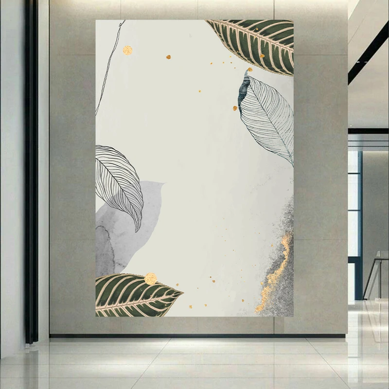  استیکر طرح مینیمال مدل برگ کد PD130713