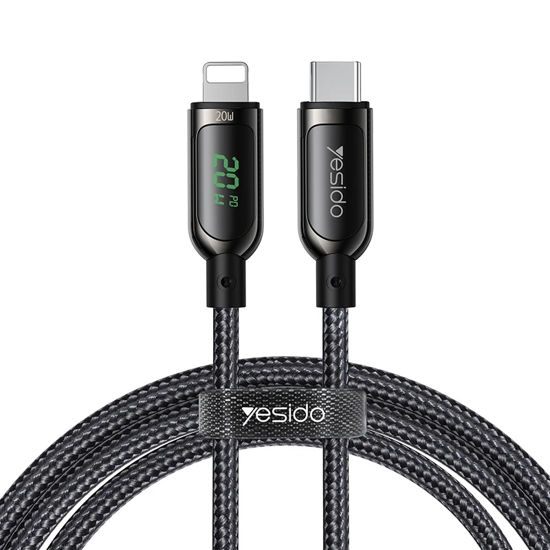 کابل تبدیل USB-C به لایتنینگ یسیدو مدل CA86 طول 1.2 متر
