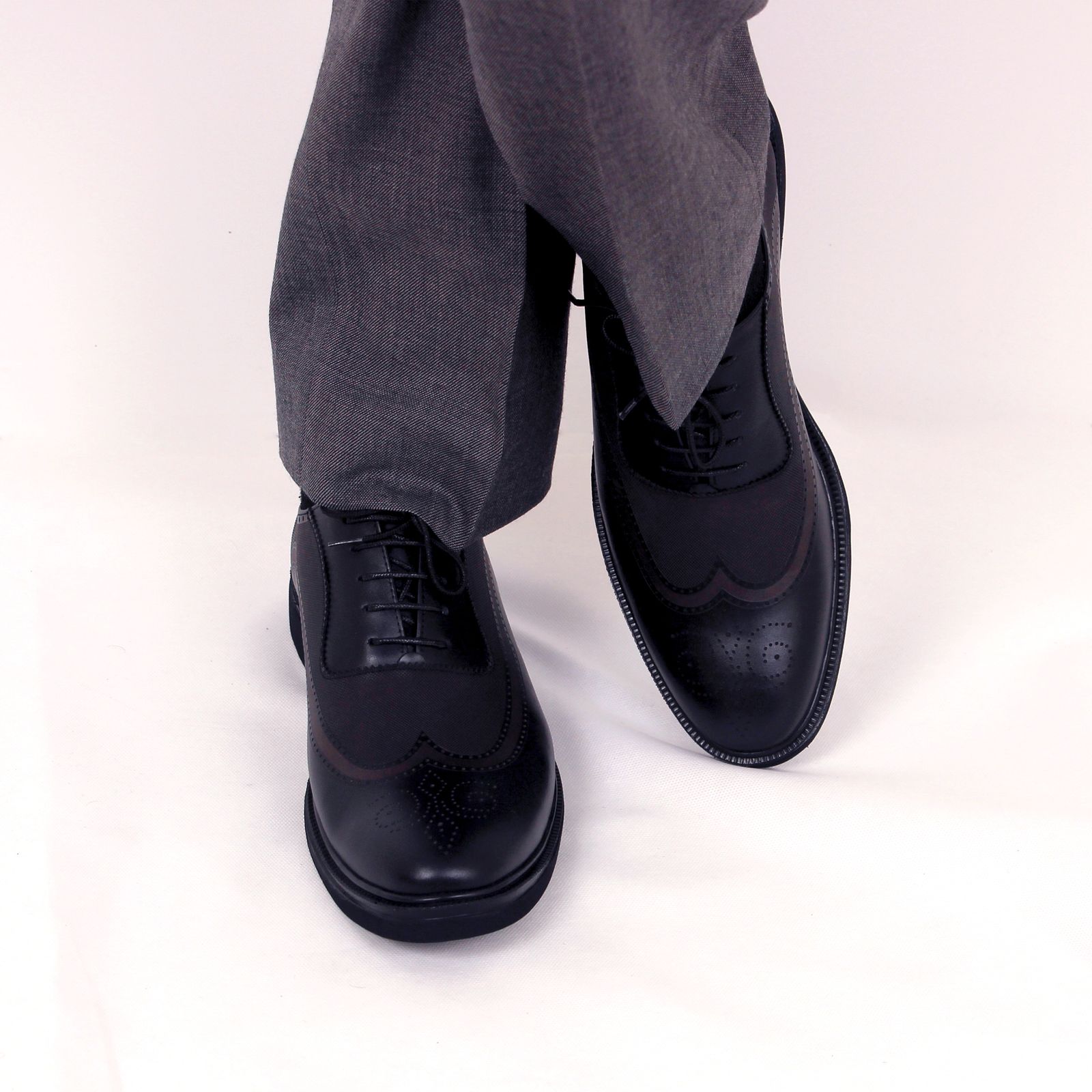 کفش مردانه چرم بارز مدل DK57 -  - 14
