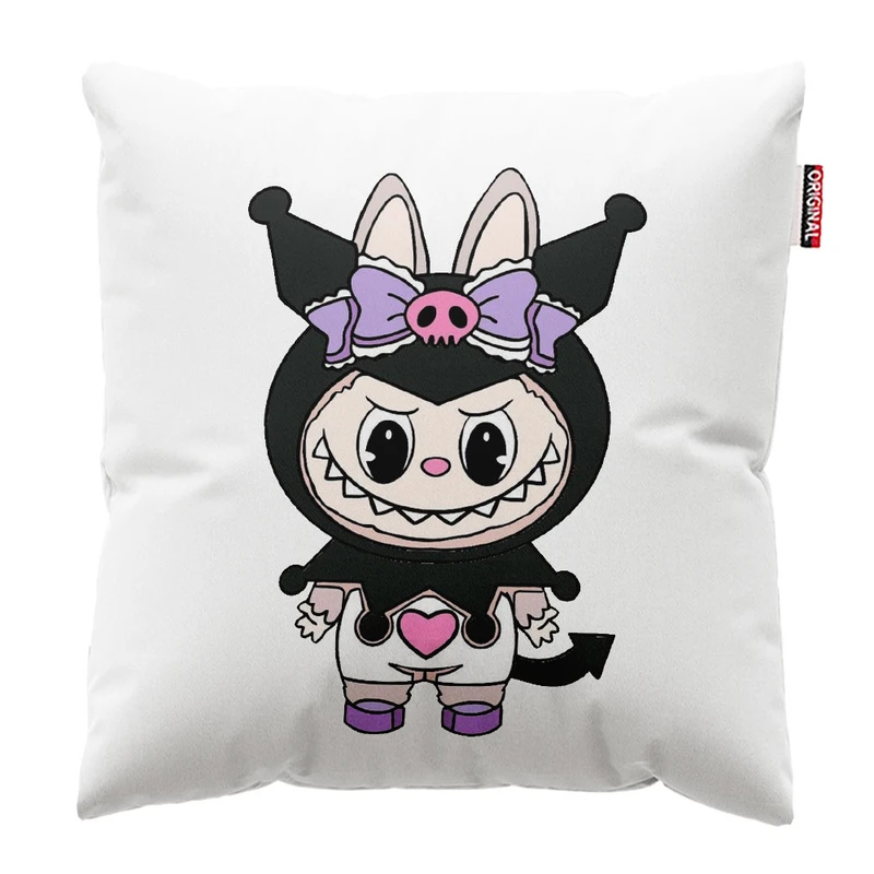 کوسن پاد آفرین طرح لبوبو کد 57 سایز 30* 30 سانتی متر