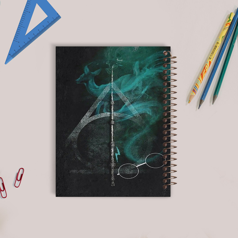 دفتر مشق طرح هری پاتر کد H60