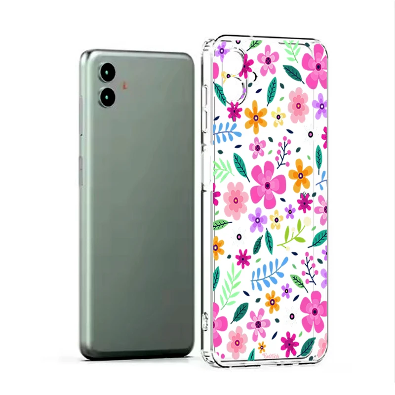 کاور طرح گل مناسب برای گوشی موبایل سامسونگ Galaxy A16 5G